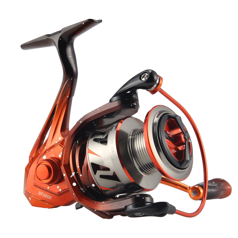 Ice Fishing Line - Mulinello da Pesca Spinning con Rapporto