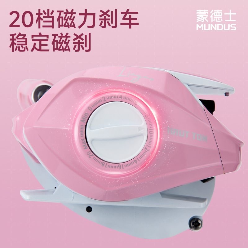 Mulinello da Casting Rosa con  - Ice Fishing Line recensione e prezzo