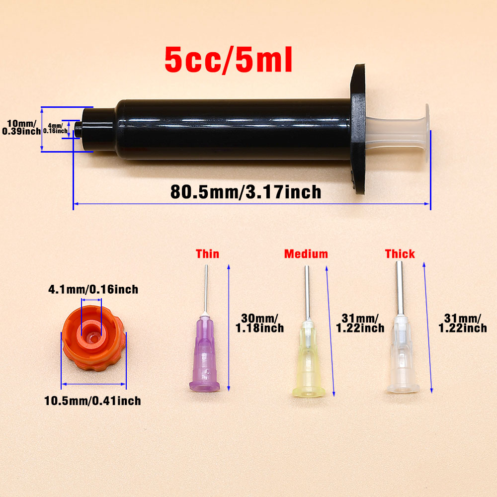 2 Set di Siringhe Nere per Res - Fishing Line Dispenser recensione e prezzo