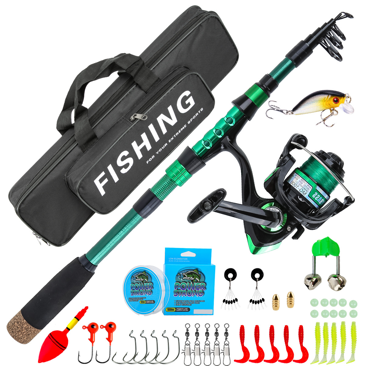 Canna da Pesca Telescopica in  - Fishing Line Box recensione e prezzo